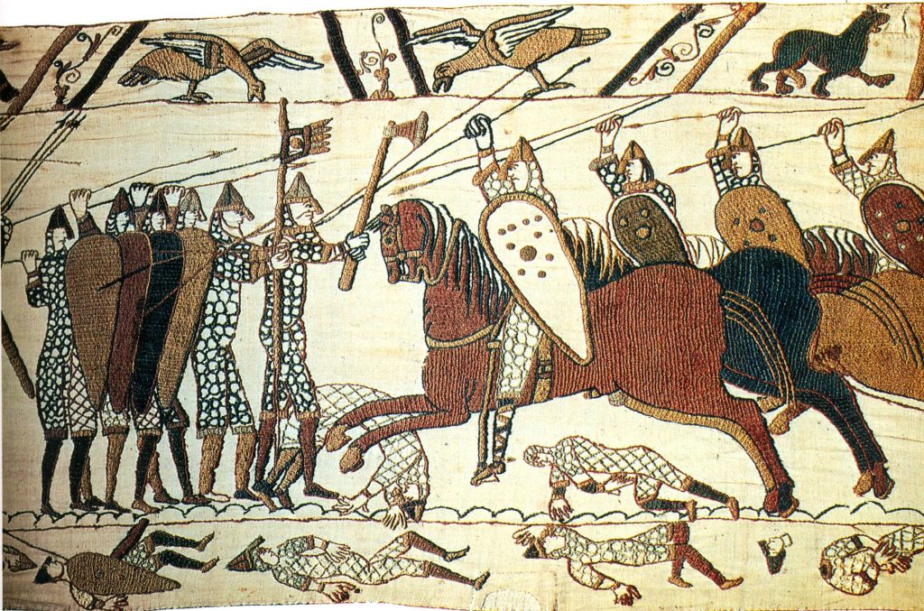 bayeux thrown spear