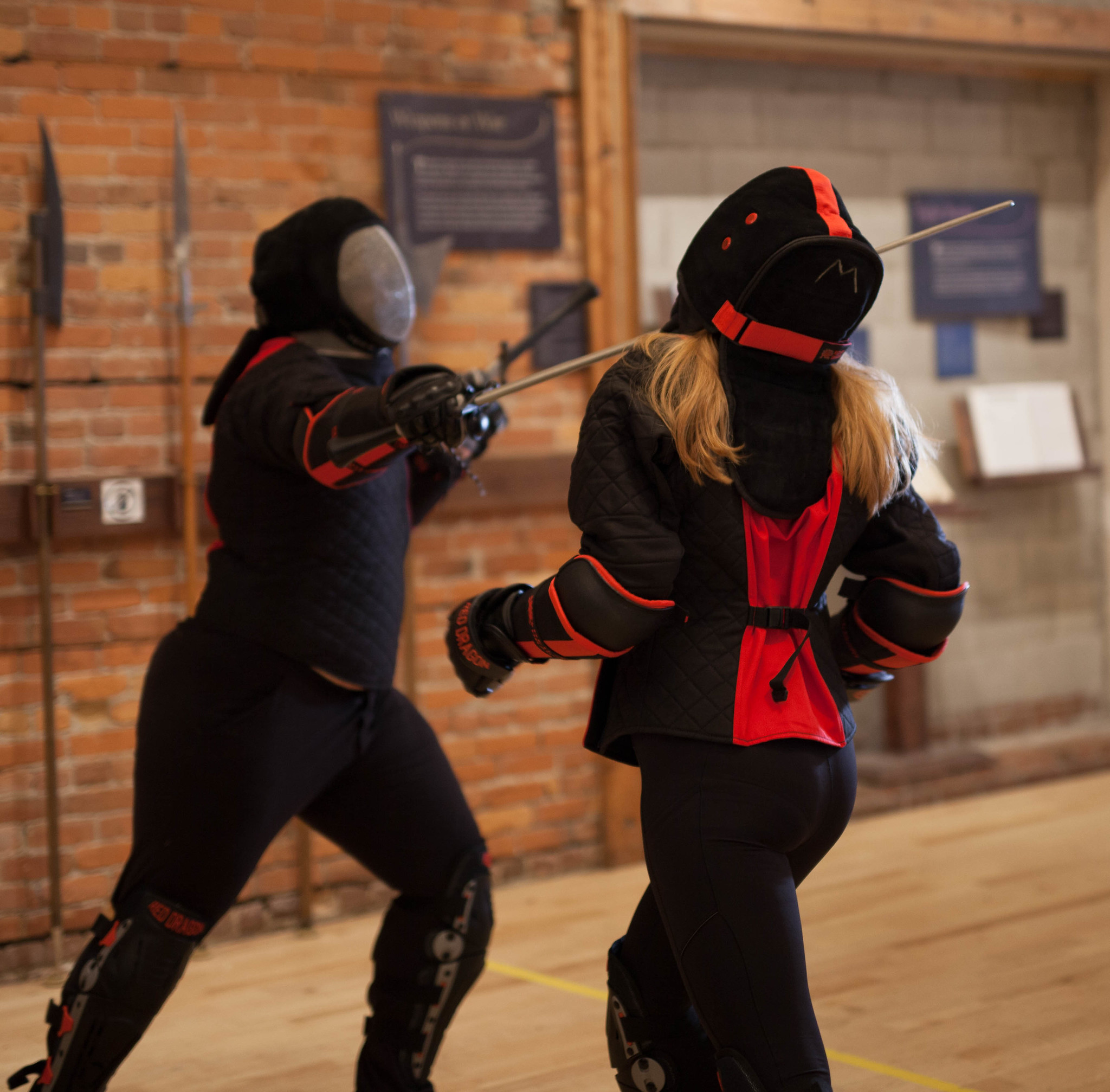 Tournament fencing at Academie Duello