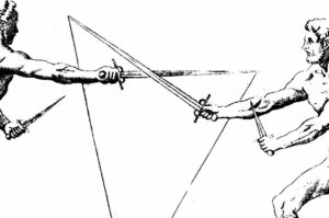 Short-hilted rapier from Agrippa's 1553 manual