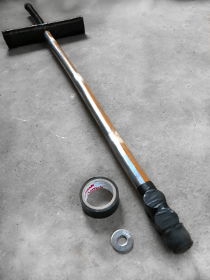 Securing the two-dowel assembly