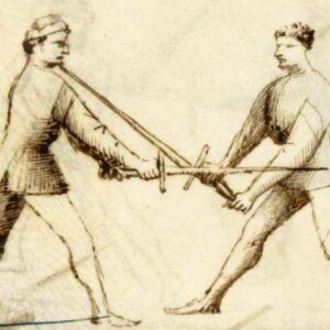 Exchange with spear from Fiore's 1409 manual