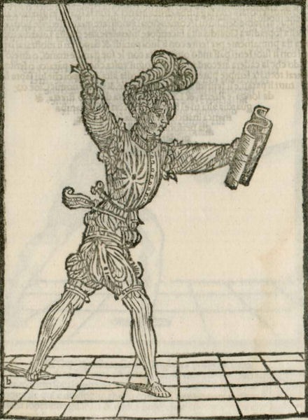 Guardia Alta guard position