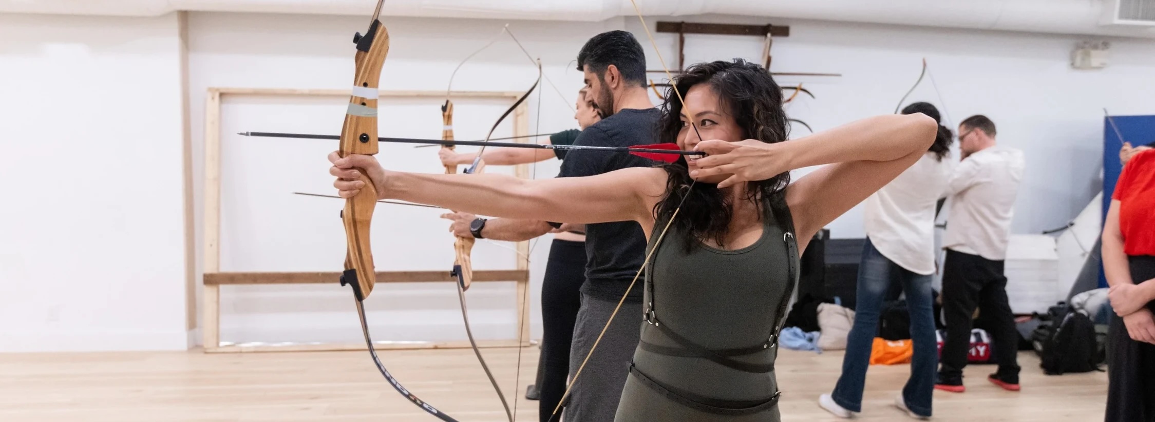 Corporate archery team building