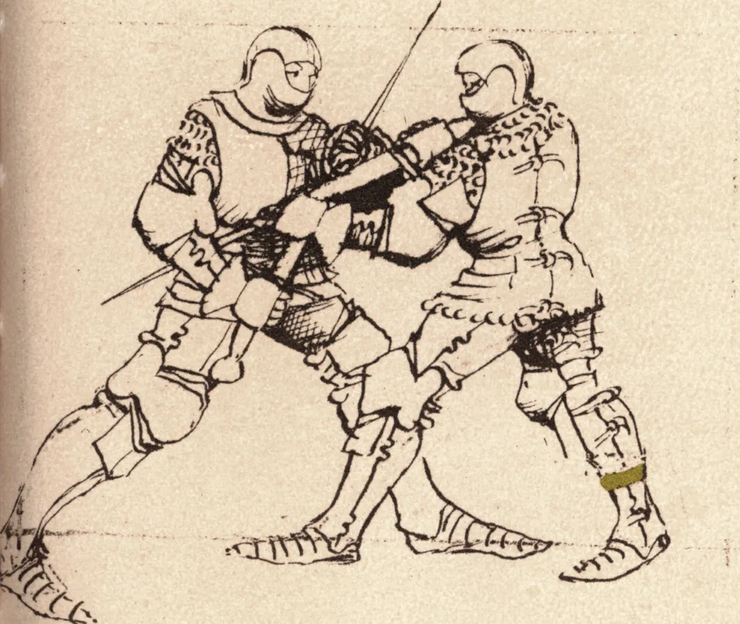 Armoured combat techniques from Fiore dei Liberi's Pisani-Dossi MS (1409)