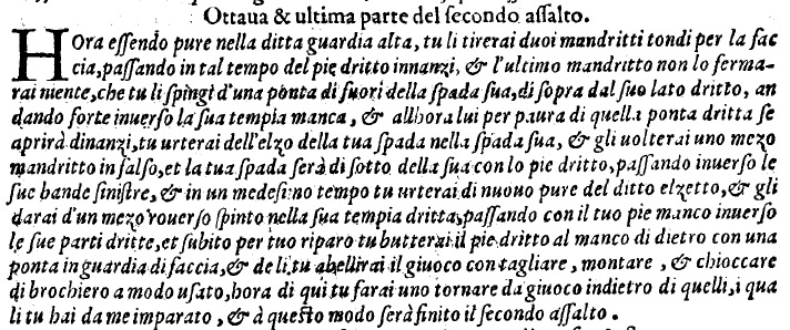 Manuscript text for Eighth Part