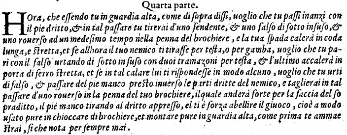 Manuscript text for Fourth Part